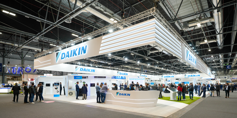 Daikin apuesta por la aerotermia para descarbonizar los hogares en la Feria de Climatización y Refrigeración