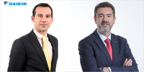 Iván Martín, Head of Legal and Environment, y David Díaz, Heating Product Manager de Daikin