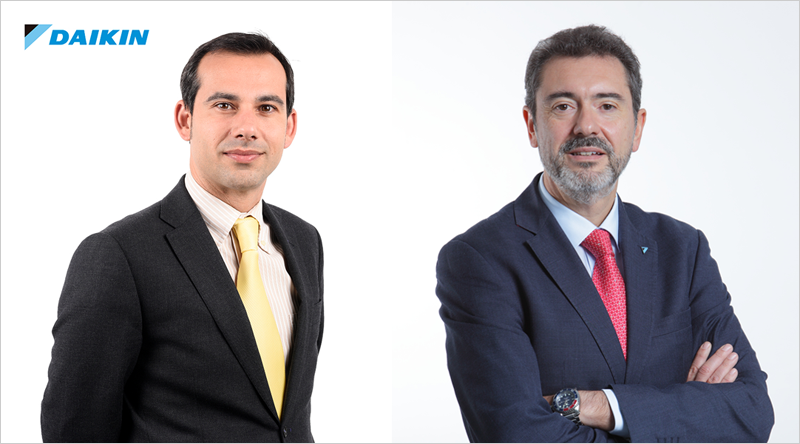 Iván Martín, Head of Legal and Environment de Daikin, y David Díaz, Heating Product Manager de Daikin