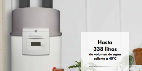 Producción de ACS mediante bomba de calor con refrigerante R290 de muy bajo impacto ambiental con la gama Elensio de De Dietrich