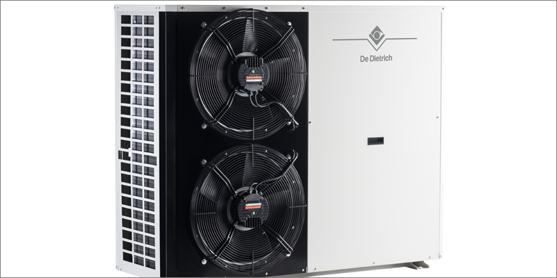 De Dietrich presenta su nueva gama de bombas de calor monobloc de media potencia gas refrigerante, R32, MMTC