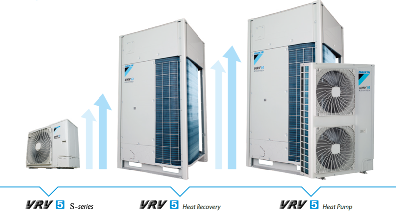 Los nuevos modelos de bomba de calor VRV-5 con R-32 de Daikin fomentan la descarbonización