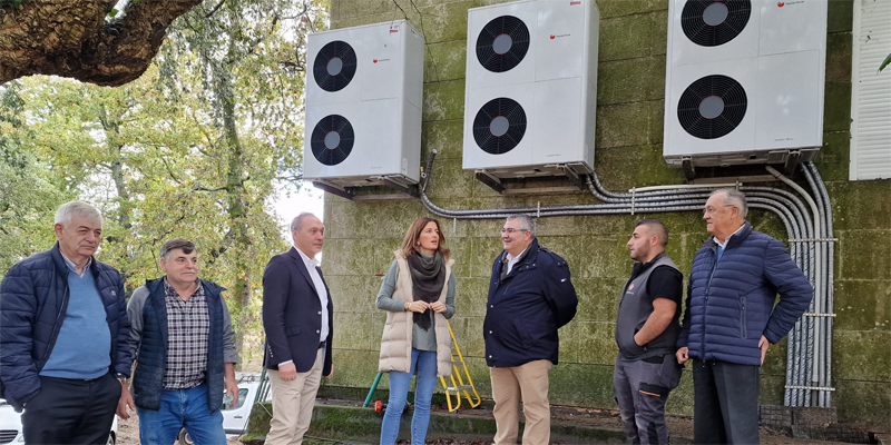 La Xunta de Galicia promueve actuaciones de eficiencia energética en instalaciones municipales de Ribadumia