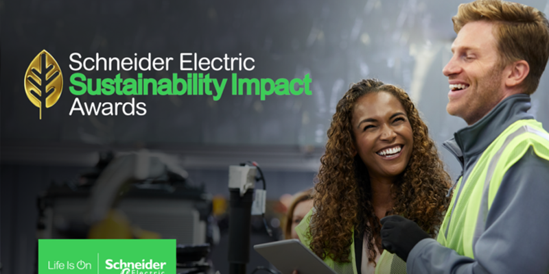 Schneider Electric amplía el plazo de candidaturas a la segunda edición de Sustainability Impact Awards