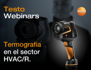 Testo organiza un webinar sobre la termografía en el sector HVAC/R