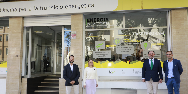 Inaugurada la primera de seis oficinas para la transición energética en las Islas Baleares