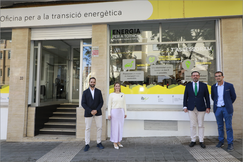 Inaugurada la primera de seis oficinas para la transición energética en las Islas Baleares