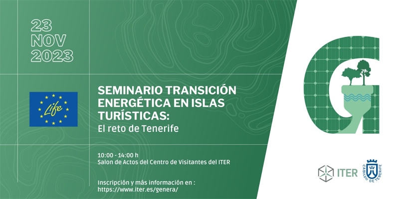 Seminario sobre la transición energética en las islas de Tenerife como parte del proyecto Genera