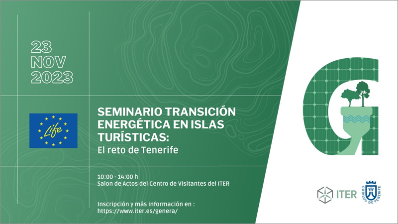 Seminario sobre la transición energética en las islas de Tenerife como parte del proyecto Genera