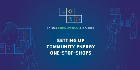Guía para crear ventanillas únicas para las comunidades energéticas en la Unión Europea