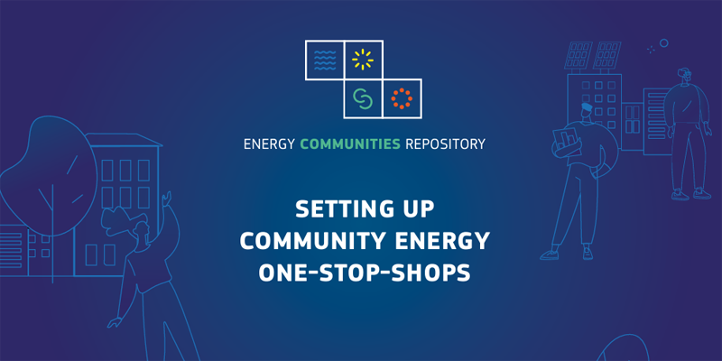 Guía para crear ventanillas únicas para las comunidades energéticas en la UE del ECR