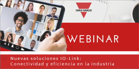 Webinar de Carlo Gavazzi sobre nuevas soluciones IO-Link para la industria