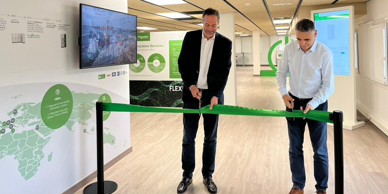 El Showroom e Innovation Hub de Schneider Electric promueve la eficiencia energética en la industria