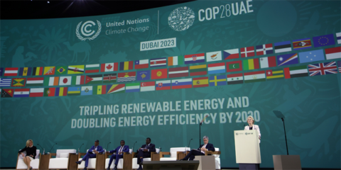Duplicar la eficiencia energética y triplicar las renovables para 2030, Compromiso Global en la COP28