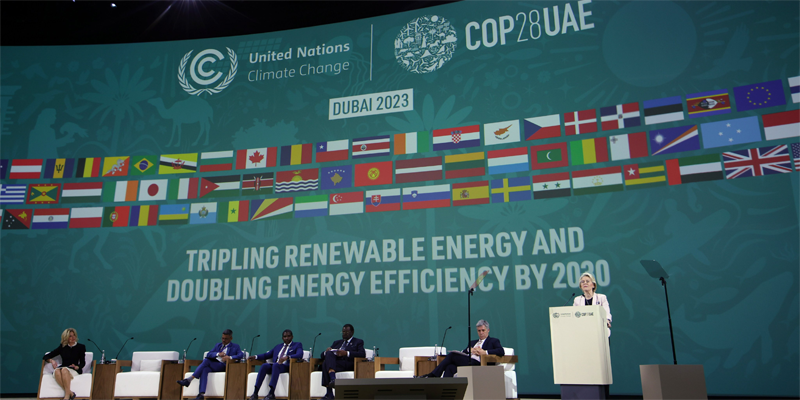 Duplicar las medidas de eficiencia energética para 2030, compromiso global en la COP28