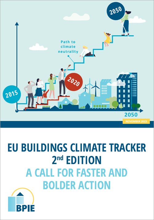 La segunda edición del EU Building Climate Tracker confirma que la UE debe acelerar el ritmo de descarbonización de los edificios para lograr los objetivos para 2050