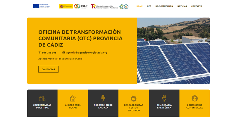 La Diputación de Cádiz creará una oficina para impulsar la transición energética y mitigar la pobreza energética
