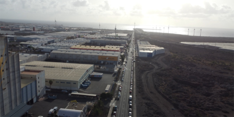 El 100% del alumbrado de la zona industrial de Arinaga en Gran Canaria es de tecnología LED