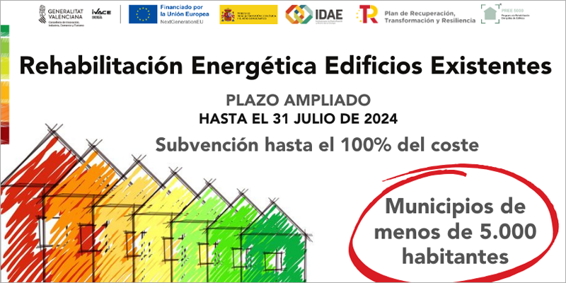 El Ivace prorroga hasta julio las solicitudes al plan de rehabilitación energética en edificios PREE 5000