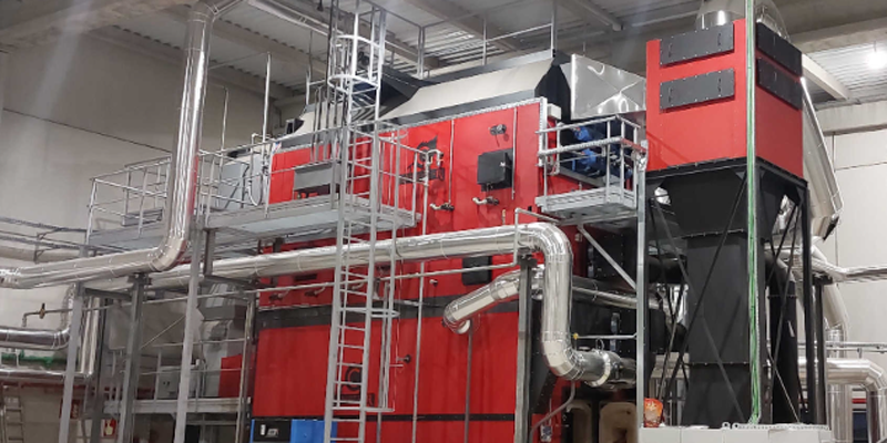En marcha la central de calor de biomasa en la Txantrea que suministrará ACS y calefacción