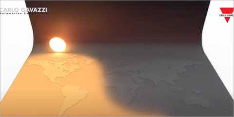 Control de iluminación de Carlo Gavazzi