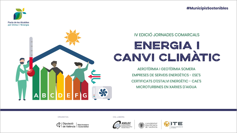 Ciclo de jornadas por la provincia de Valencia para promover el uso de energía sostenible 