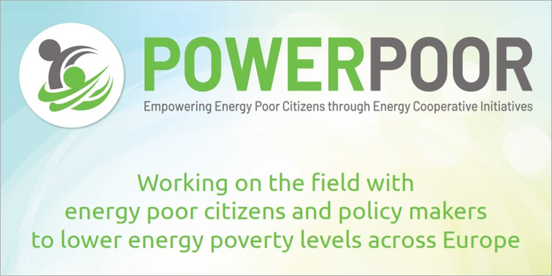Los programas de apoyo desarrollados en el marco del proyecto Powerpoor ayudan a los ciudadanos con pobreza energética fomentando el uso de comunidades energéticas