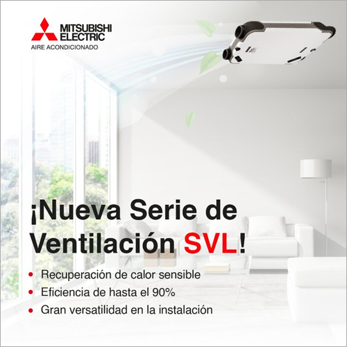 La serie SVL de Mitsubishi Electric obtiene la certificación Passivhaus por su recuperador de calor sensible