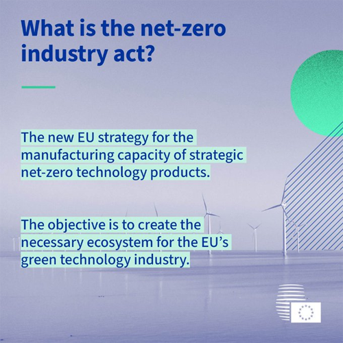 Acuerdo provisional de la UE sobre la Ley de Industria Cero Neta