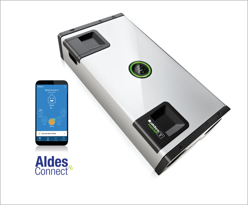 El sistema InspirAIR Side de Aldes es una solución eficiente para renovar el aire.