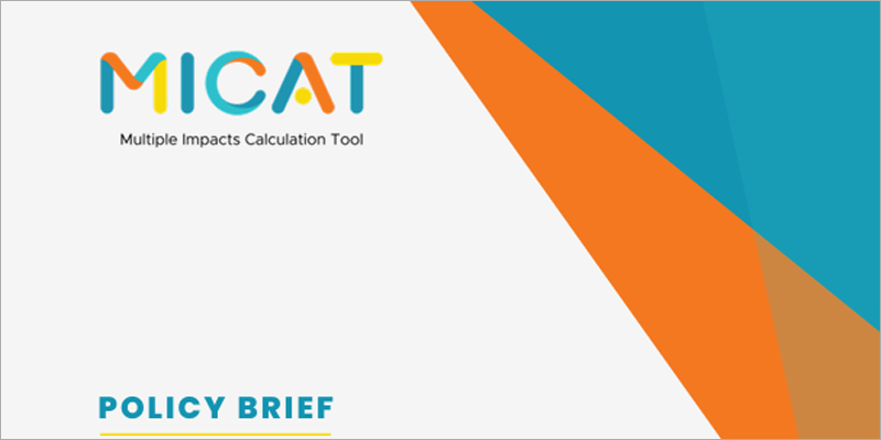 La herramienta MICATool en el marco del proyecto MICAT estima los impactos múltiples de la eficiencia energética