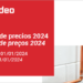 Lista de Precios para 2024 Resideo-Honeywell Home