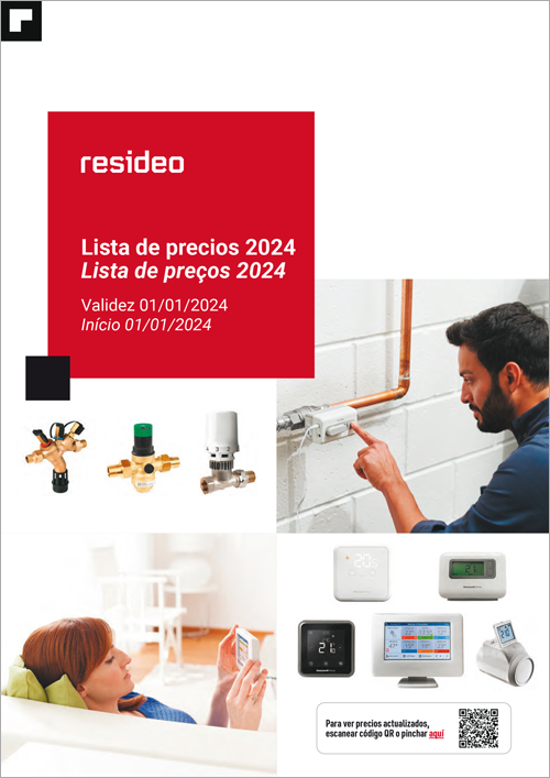 Resideo presenta su lista de precios 2024 con productos para el control de la climatización