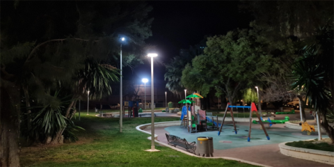 El parque de Las 300 de Elda mejorará su eficiencia energética con tecnología LED