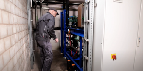 Analizador de refrigeración testo 570s: medición a largo plazo