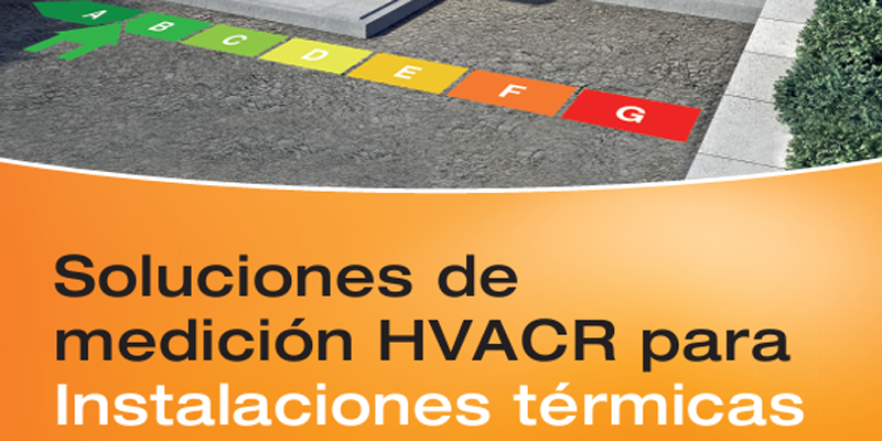 Catálogo de soluciones de medición HVACR para todas las instalaciones térmicas de Testo
