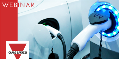 Webinar de Carlo Gavazzi sobre el mercado de la infraestructura de recarga para vehículos eléctricos