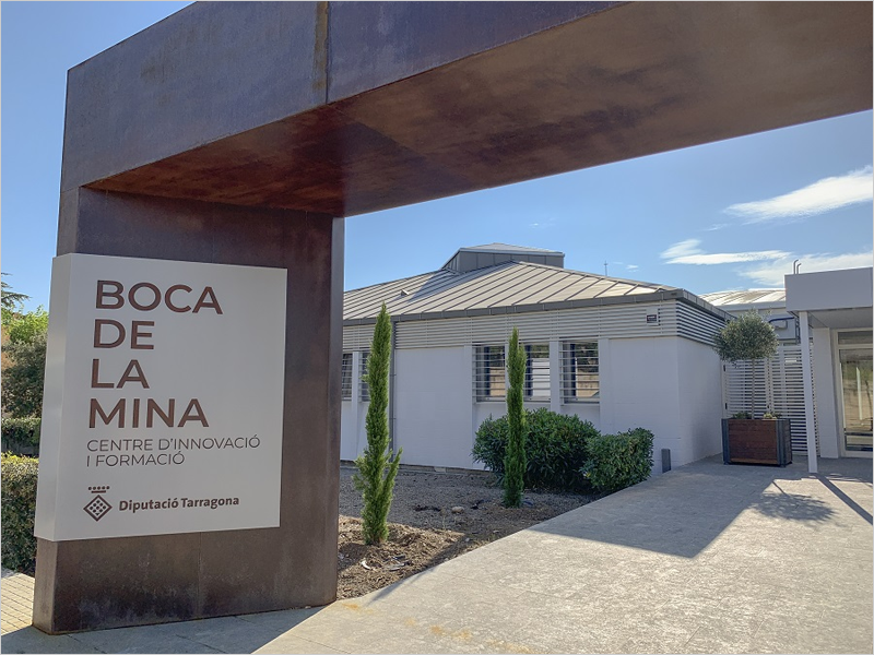 El Centro de Innovación y Formación Boca de la Mina en Reus se calentará con biomasa forestal