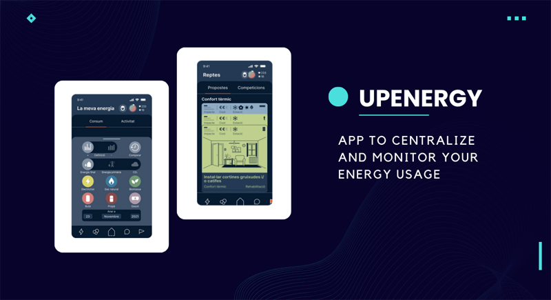 Nueva app que funciona como calculadora del consumo energético en el marco del proyecto UpEnergy