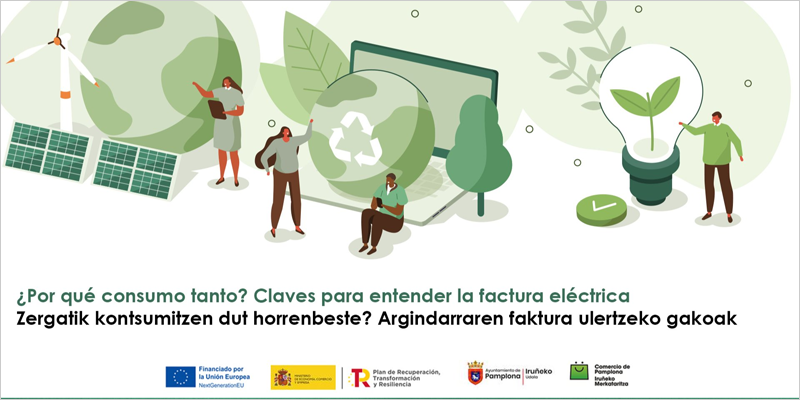 Formación sobre eficiencia energética y servicio de asesoramiento energético al comercio minorista de Pamplona
