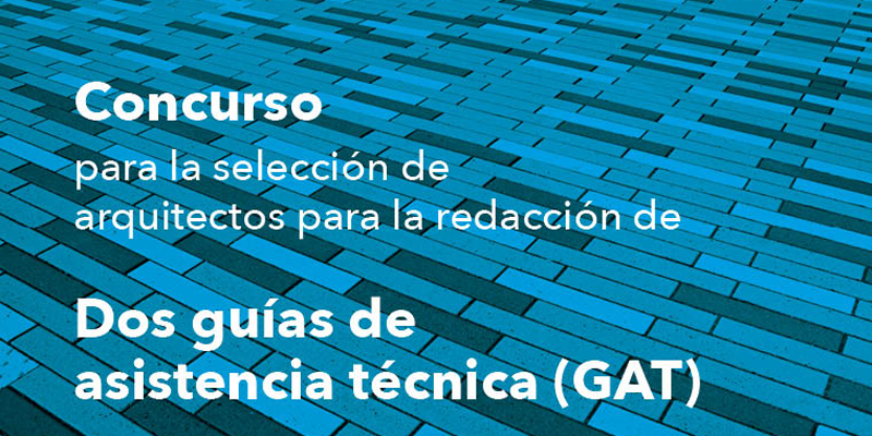 Concurso para redactar dos guías GAT sobre climatización, ventilación y rehabilitación energética