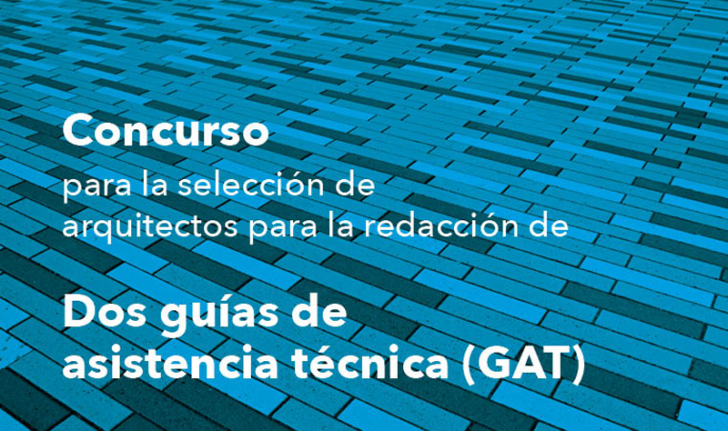 Concurso para redactar dos guías GAT sobre climatización, ventilación y rehabilitación energética 