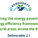 Un informe del proyecto Renoverty proporciona un marco actualizado de la pobreza energética rural en la UE