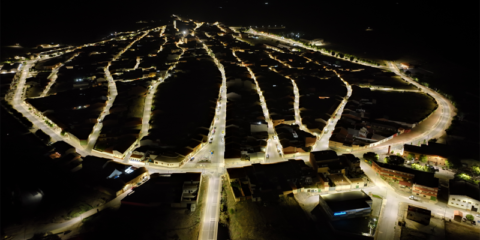 Artecoin finaliza un proyecto de renovación del alumbrado público en el municipio de Chillón