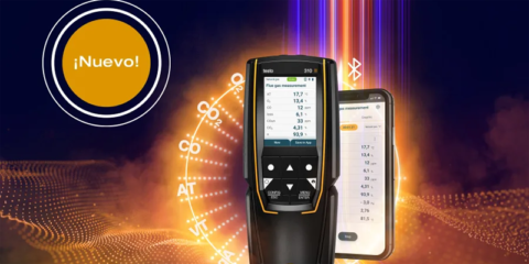 La compañía Testo lanza el nuevo analizador de combustión testo 310 II EN