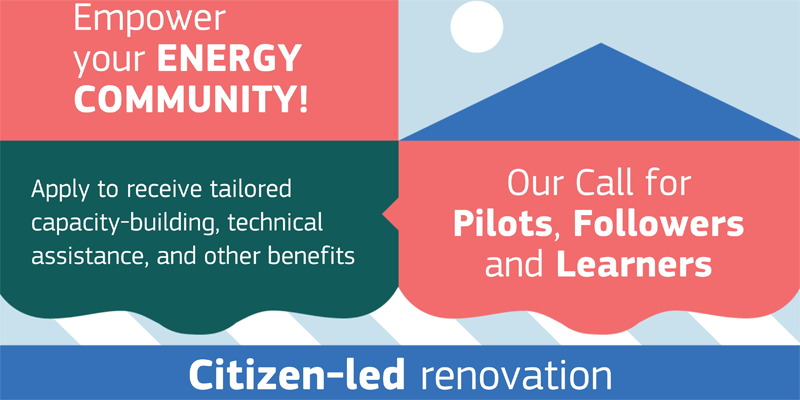 Abierta la convocatoria para apoyar a las comunidades energéticas en proyectos de rehabilitación energética