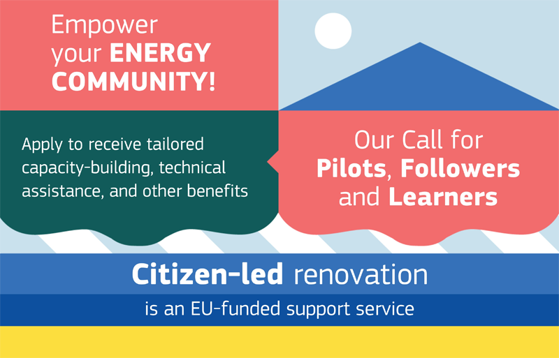 Abierta la convocatoria para apoyar a las comunidades energéticas en proyectos de rehabilitación energética 
