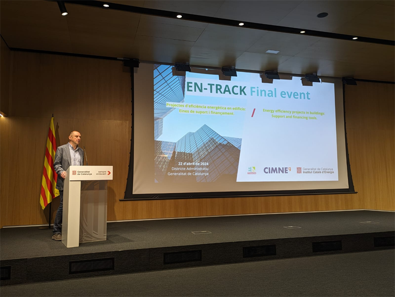 En marcha un servicio de monitorización energética de edificios en Cataluña dentro del proyecto EN-TRACK