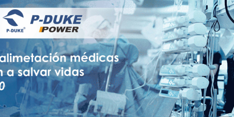 Nuevas fuentes de alimentación médicas de alta eficiencia distribuidas por Electrónica OLFER