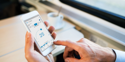 La app HomeCom Easy de Junkers Bosch permite controlar el consumo energético del hogar